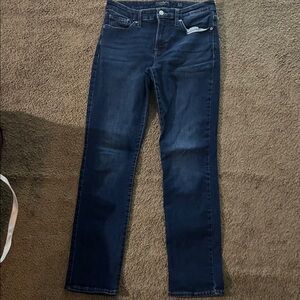 Lucky Brand Dark Blue Straight Leg Jeans